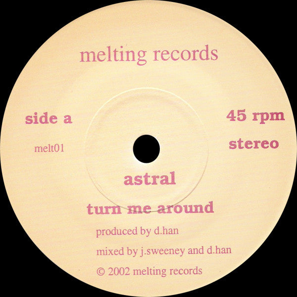 Astral (6) : Turn Me Around (7", Single, Ltd, Num, Han)