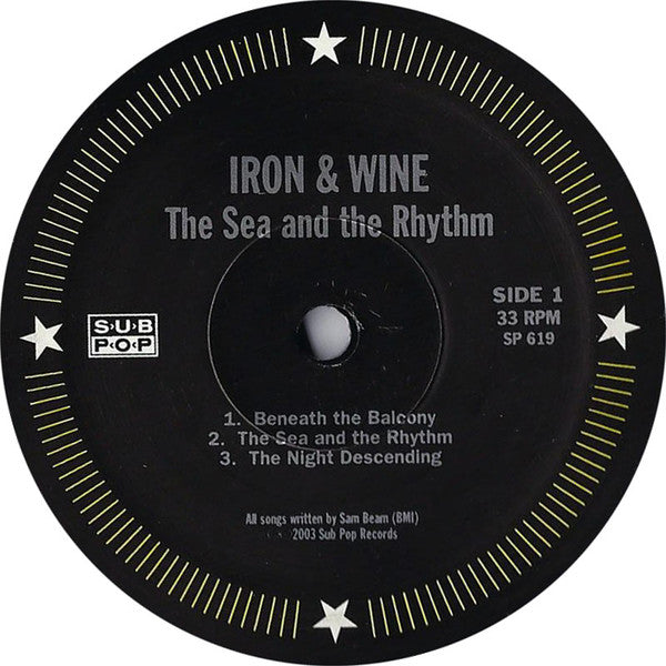 Iron & Wine* : The Sea & The Rhythm (12", EP, RE)