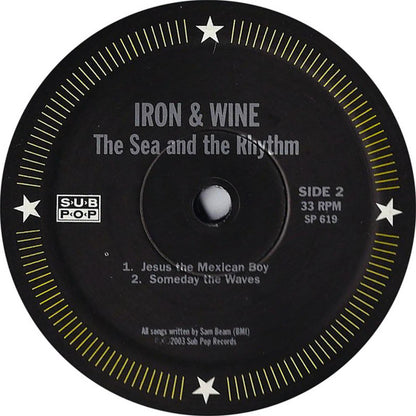 Iron & Wine* : The Sea & The Rhythm (12", EP, RE)