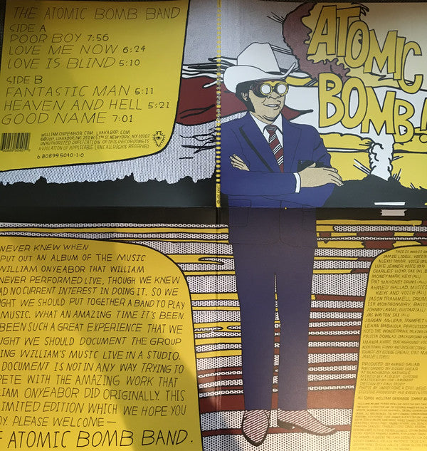 The Atomic Bomb Band - Plays The Music Of William Onyeabor (LP, Album, Ltd)