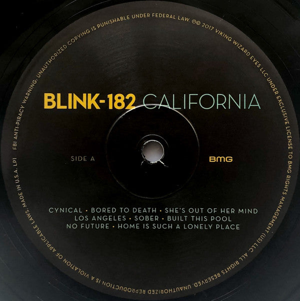 Blink-182 - California [Deluxe] (Vinyl)