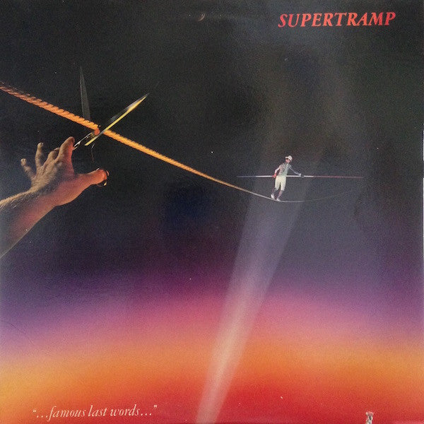 Supertramp : "...Famous Last Words..." (LP, Album, Ind)