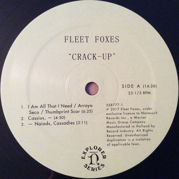 Fleet Foxes : Crack-Up (2xLP, Album)