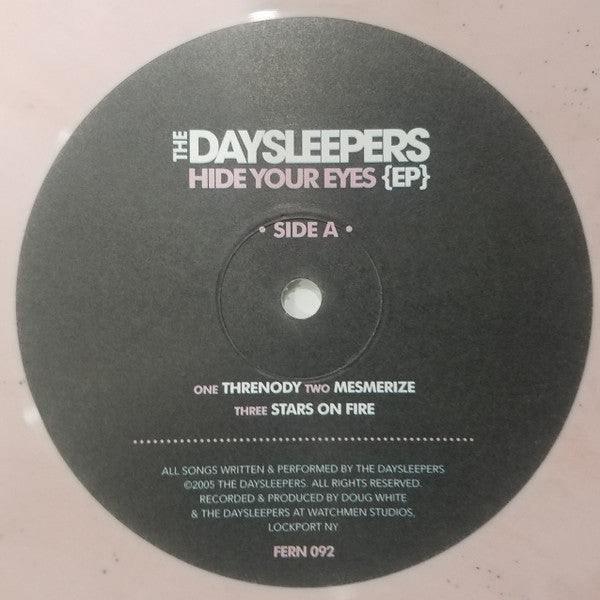 The Daysleepers : Hide Your Eyes E.P. (12", Ltd, Pin)