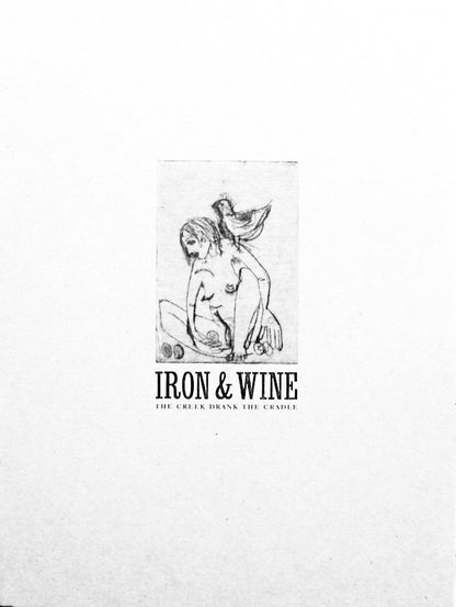 Iron And Wine : The Creek Drank The Cradle (LP,Album,Repress)