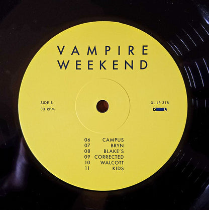 Vampire Weekend : Vampire Weekend (LP,Album,Reissue)