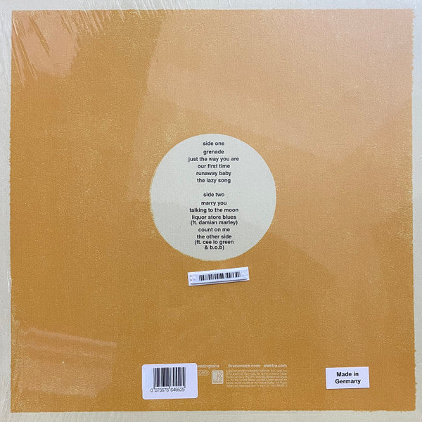 Bruno Mars - Doo-Wops & Hooligans (LP, Album, Ltd, Ora)