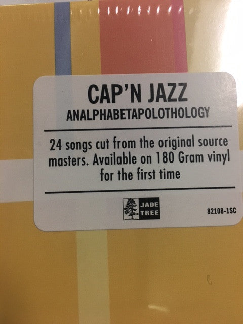 Cap'n Jazz - Analphabetapolothology (2xLP, Comp, RE, RP, 180)