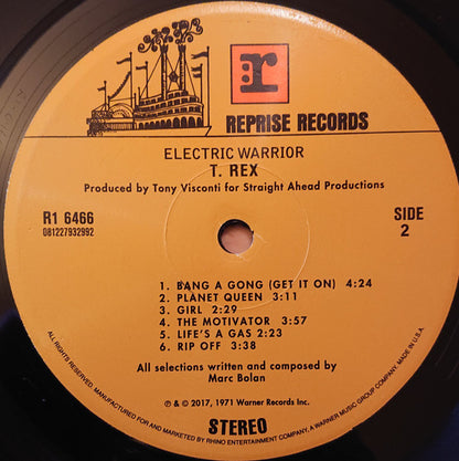 T. Rex : Electric Warrior (LP,Album,Limited Edition,Reissue)