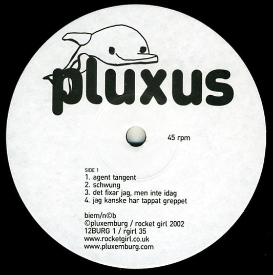 Pluxus : Agent Tangent EP (12", EP)