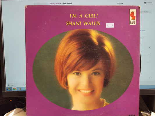 Shani Wallis : I'm A Girl! (LP, Album, Promo)