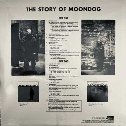 Moondog (2) : The Story Of Moondog (LP, Album, Ltd, RE, Pur)