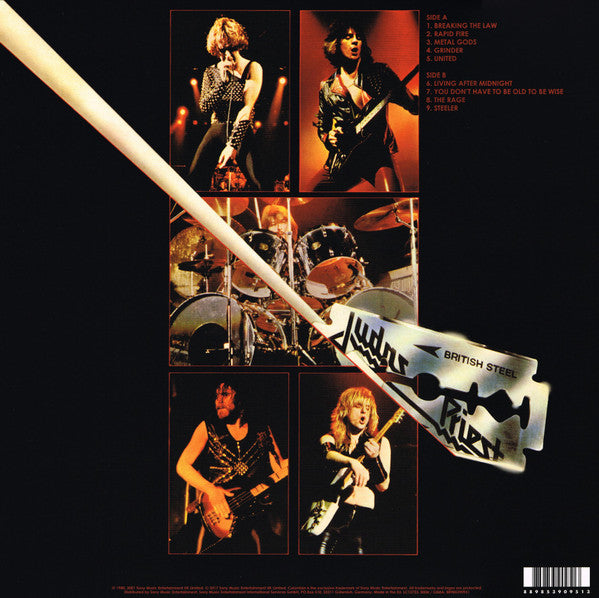Judas Priest - British Steel (LP, Album, RE, 180)