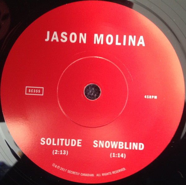 Jason Molina : The Black Sabbath Covers (7", S/Sided, Etch)