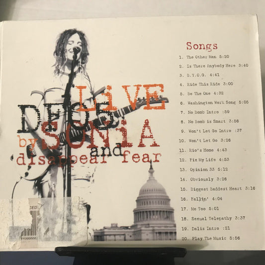 Sonia Rutstein And Disappear Fear : DF05 Live (CD, Comp)