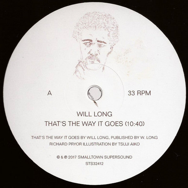 Will Long : Maroon / Pink (12", EP)