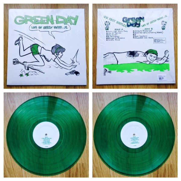 Green Day : Live On Green Vinyyy...yl (LP, Album, RP, Unofficial)