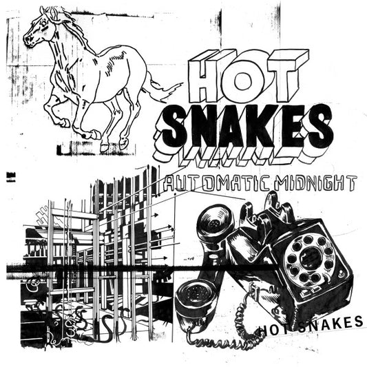 Hot Snakes : Automatic  Midnight (LP, Album, RE)