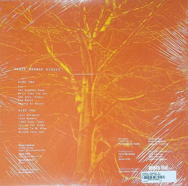 Three Orange Kisses : Ascending: Melodies & Noise (LP)