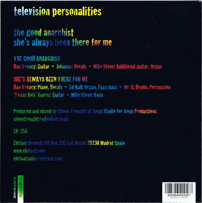 Television Personalities : The Good Anarchist (7", Single)