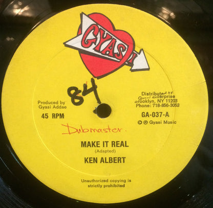 Ken Albert / Culture Poppy : Make It Real / Weave On & Extension (12")