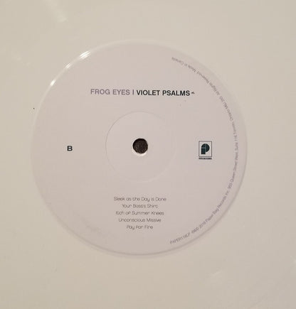 Frog Eyes : Violet Psalms (LP, Album, Ltd, Num, Whi)