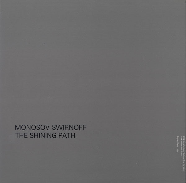 Monosov Swirnoff / The Shining Path (4) : Two Recorded Works (LP, Ltd)