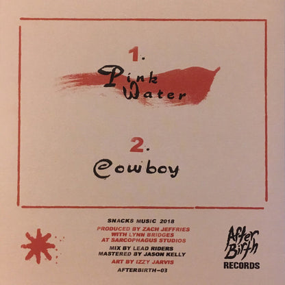 Snacks (8) : Pink Water (7")