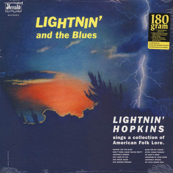 Lightnin' Hopkins : Lightnin' And The Blues (LP, Comp, RE)