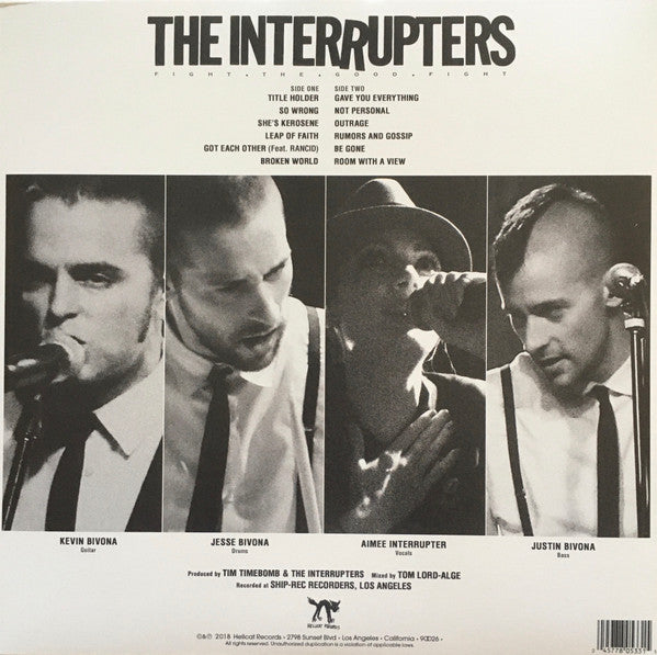 Buy The Interrupters : Fight The Good Fight (LP, Album) Online for