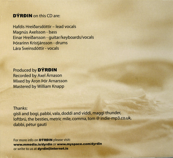 Dýrðin : Dýrðin (CD, Album)