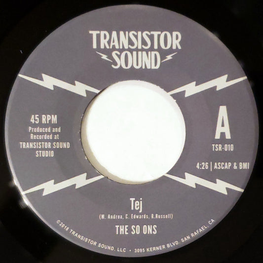 The So Ons : Tej (7")