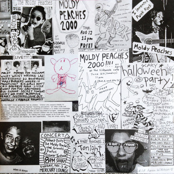 The Moldy Peaches - The Moldy Peaches (LP, Album, RE, Red + 7