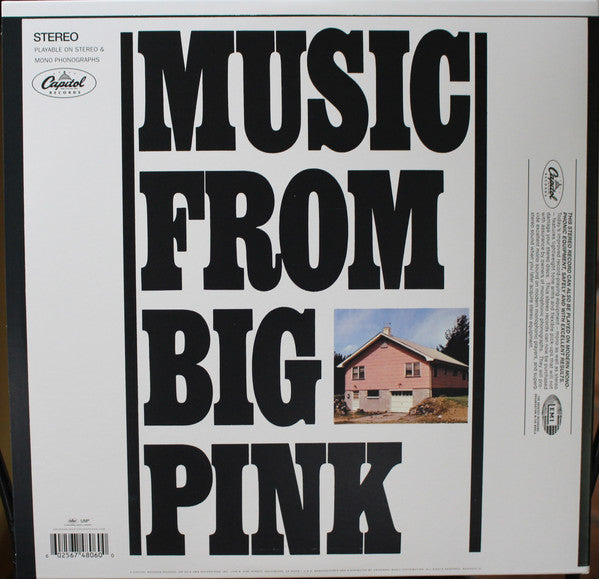 Band, The : Music From Big Pink (12",45 RPM,Album,Remastered,Stereo)