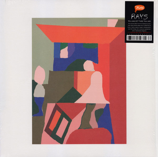 RAYS (3) : You Can Get There From Here (LP, Album, Ltd, Red)