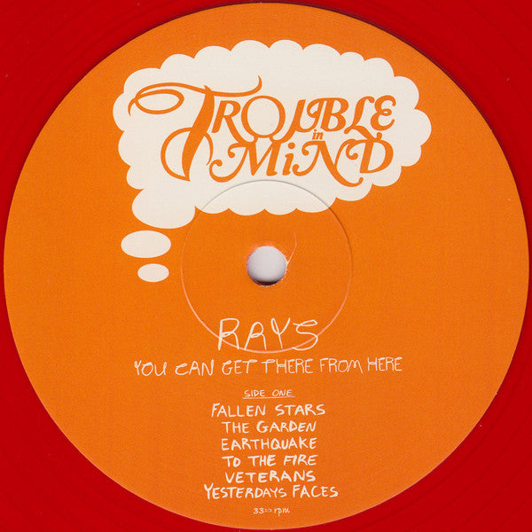 RAYS (3) : You Can Get There From Here (LP, Album, Ltd, Red)