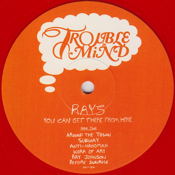 RAYS (3) : You Can Get There From Here (LP, Album, Ltd, Red)