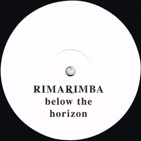 Rimarimba : Below The Horizon (LP, Album, RE)