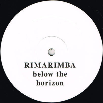 Rimarimba : Below The Horizon (LP, Album, RE)