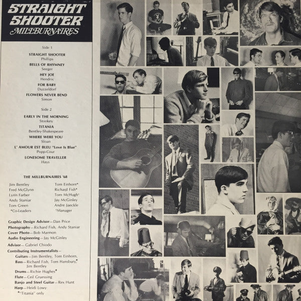 Millburnaires '68* : Straight Shooter (LP)