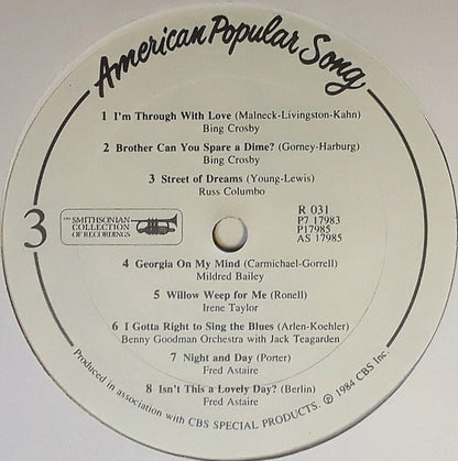 Various : American Popular Song: Six Decades Of Songwriters And Singers (7xLP, Comp)