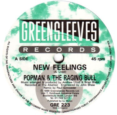 Popman : New Feelings (7", Single)