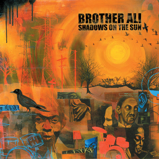 Brother Ali : Shadows On The Sun (2xLP, Album, RE, Ora)