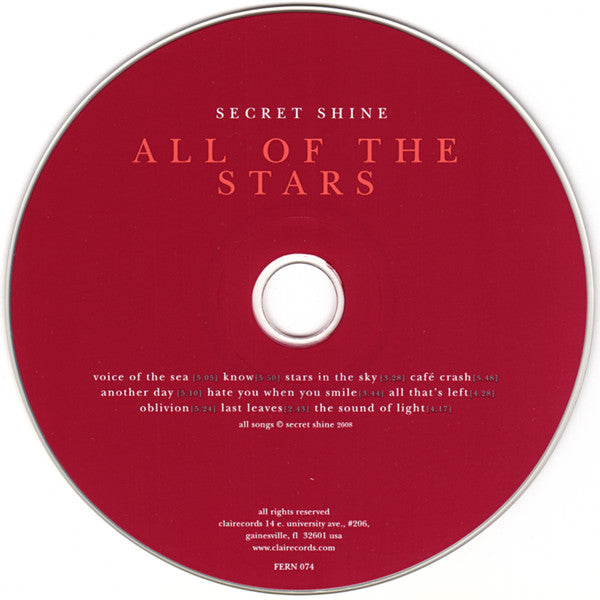 Secret Shine : All Of The Stars (CD, Album)