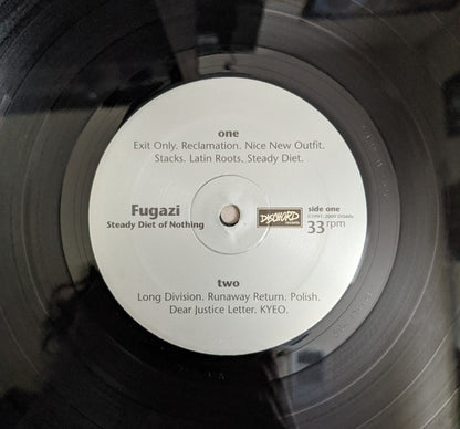 Fugazi : Steady Diet Of Nothing (LP,Album,Reissue,Remastered,Repress)