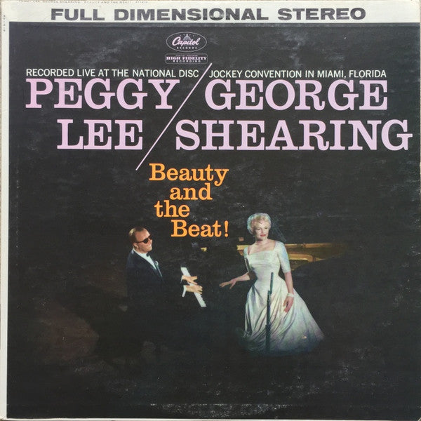 Peggy Lee / George Shearing : Beauty And The Beat! (LP, Album, RE, Los)