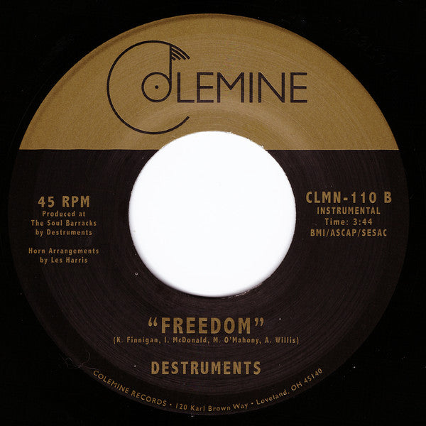 Monophonics / Destruments : Like Yesterday / Freedom (7", RP)