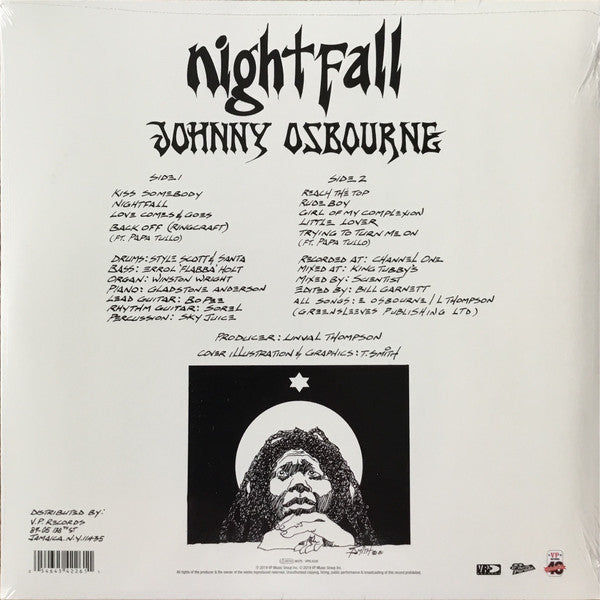 Johnny Osbourne : Nightfall (LP, Album, Ltd, RE, Col)