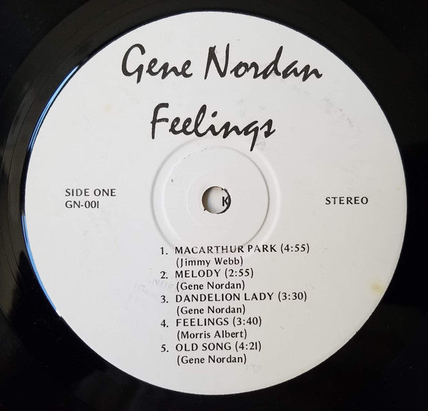 Gene Nordan : Feelings (LP)