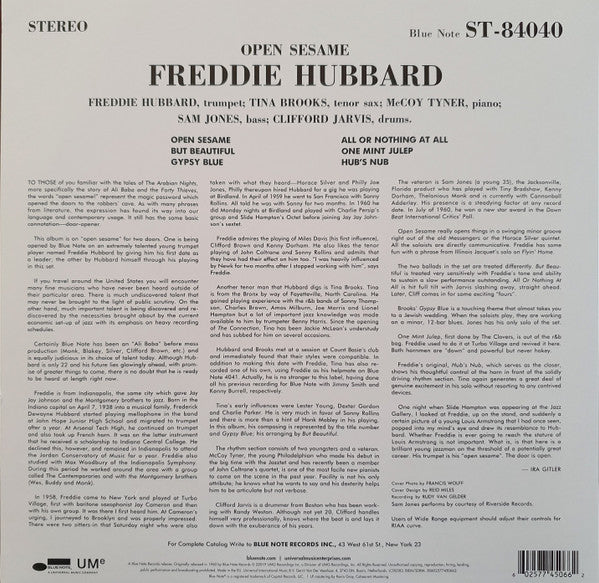 Buy Freddie Hubbard : Open Sesame (LP, Album, RE, 180) Online for